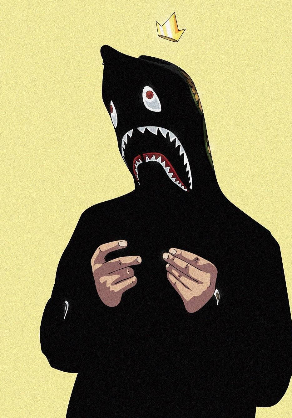 Bape Cartoon Wallpaper