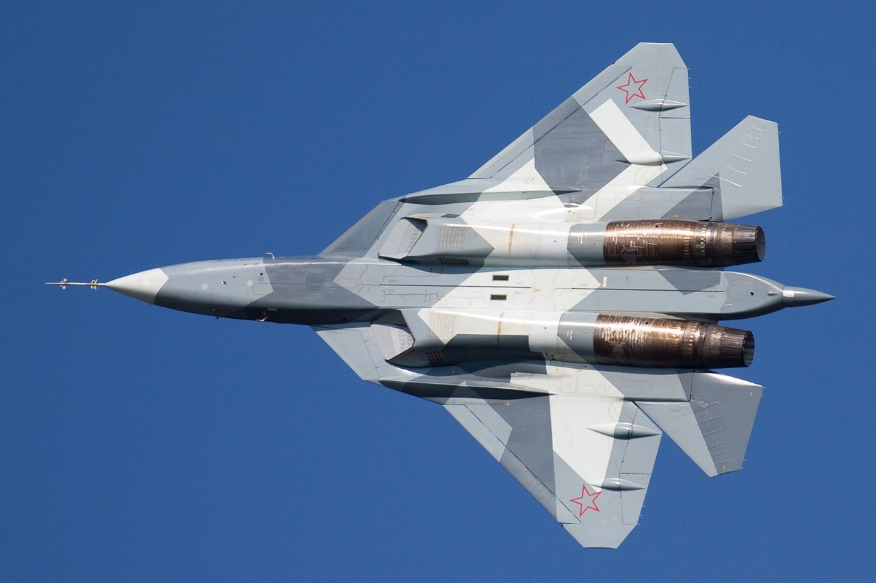 Sukhoi PAKFA T50 Russian Air Force Aircraft Wallpaper 2526 1280x852
