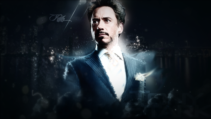Tony Stark Wallpaper Robert Downey Jr By Razieldbz
