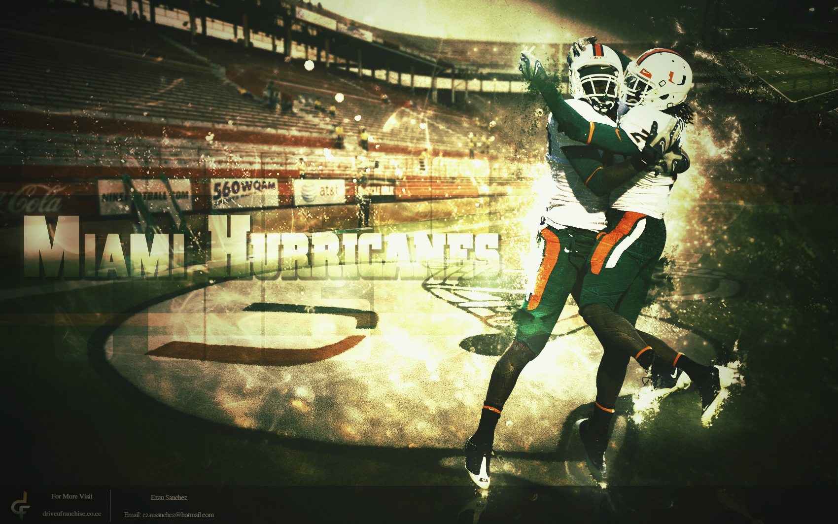 Miami Hurricanes By Drivenfranchise X