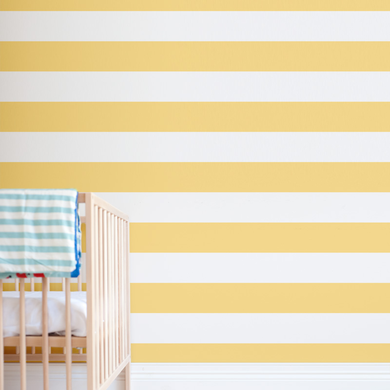 Stripe Wallpaper Yellow