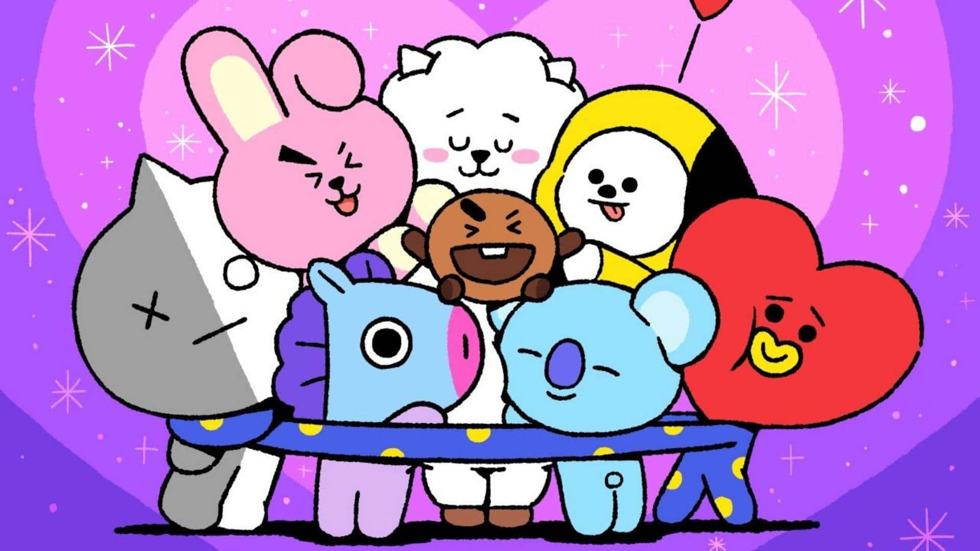 Bt21 4k Wallpaper