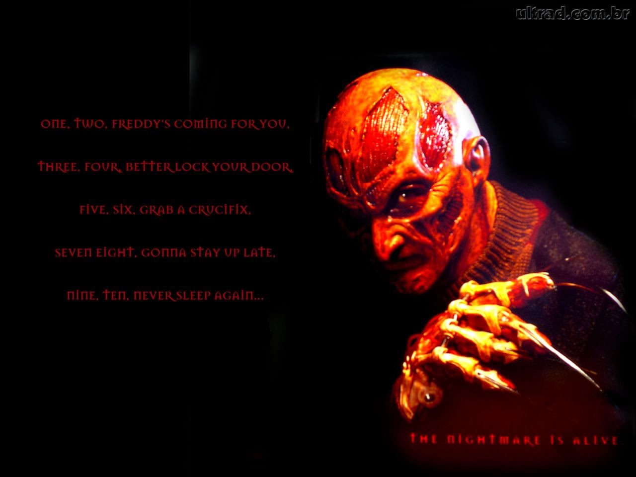 Freddy Krueger Bacground Wallpaper