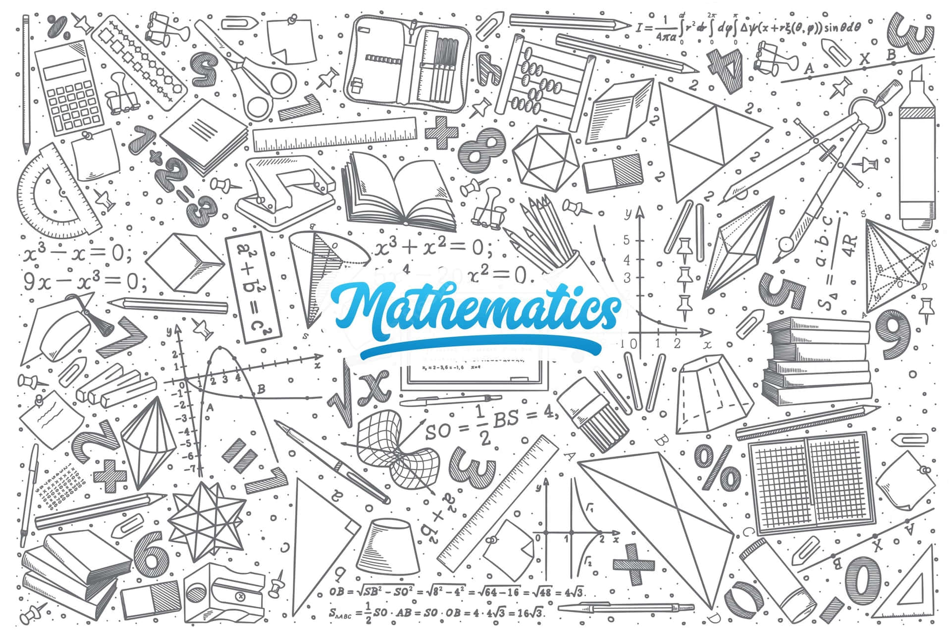 Mathematics Background Wallpaper