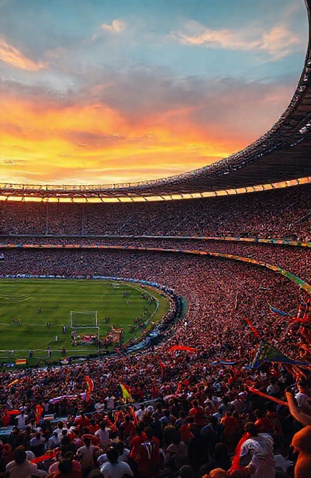 HD Soccer Stadium Wallpaper