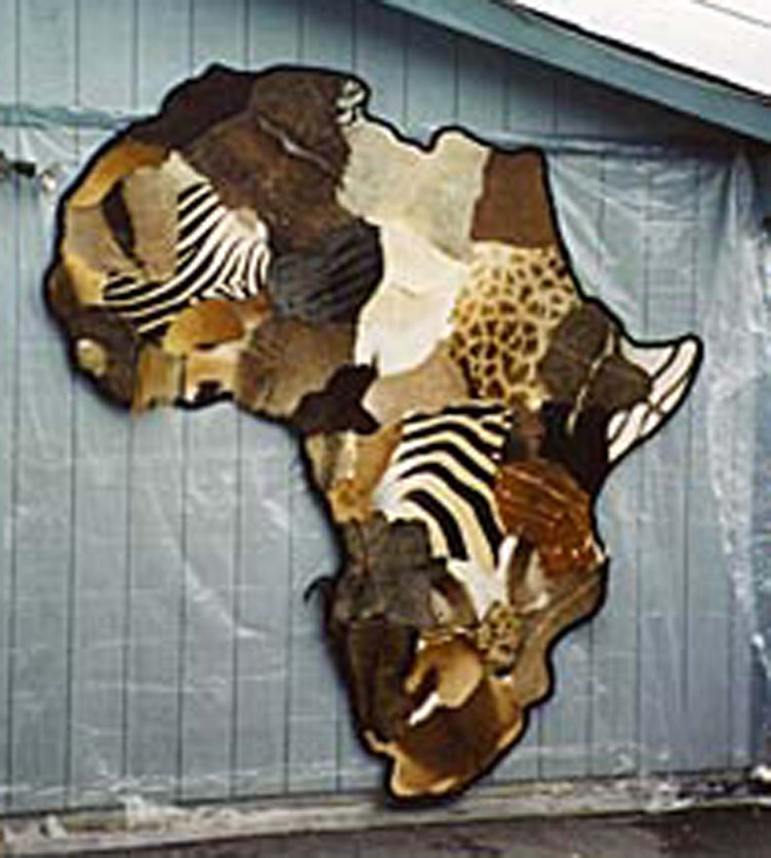 Africa Map By wolfwoman7