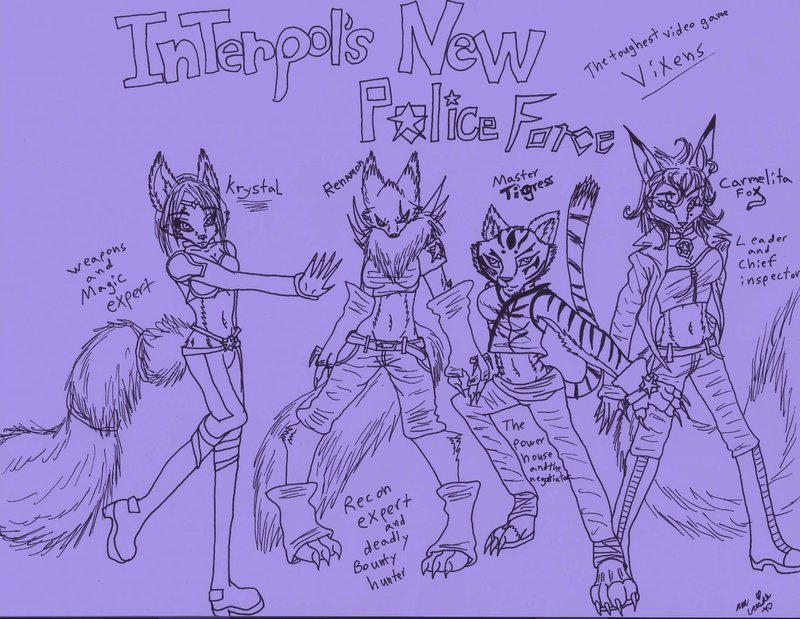 Interpols New Police Force by BlackMidnightKat on