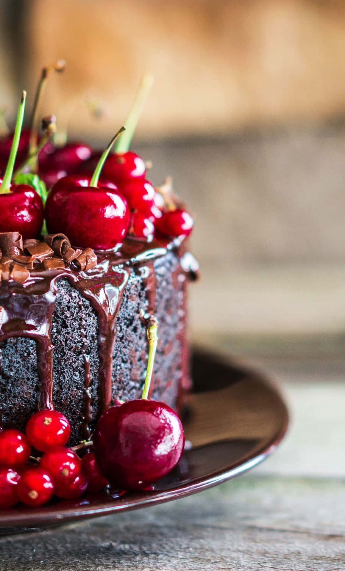 Enjoy Your Meal With The iPhone Food App Wallpaper