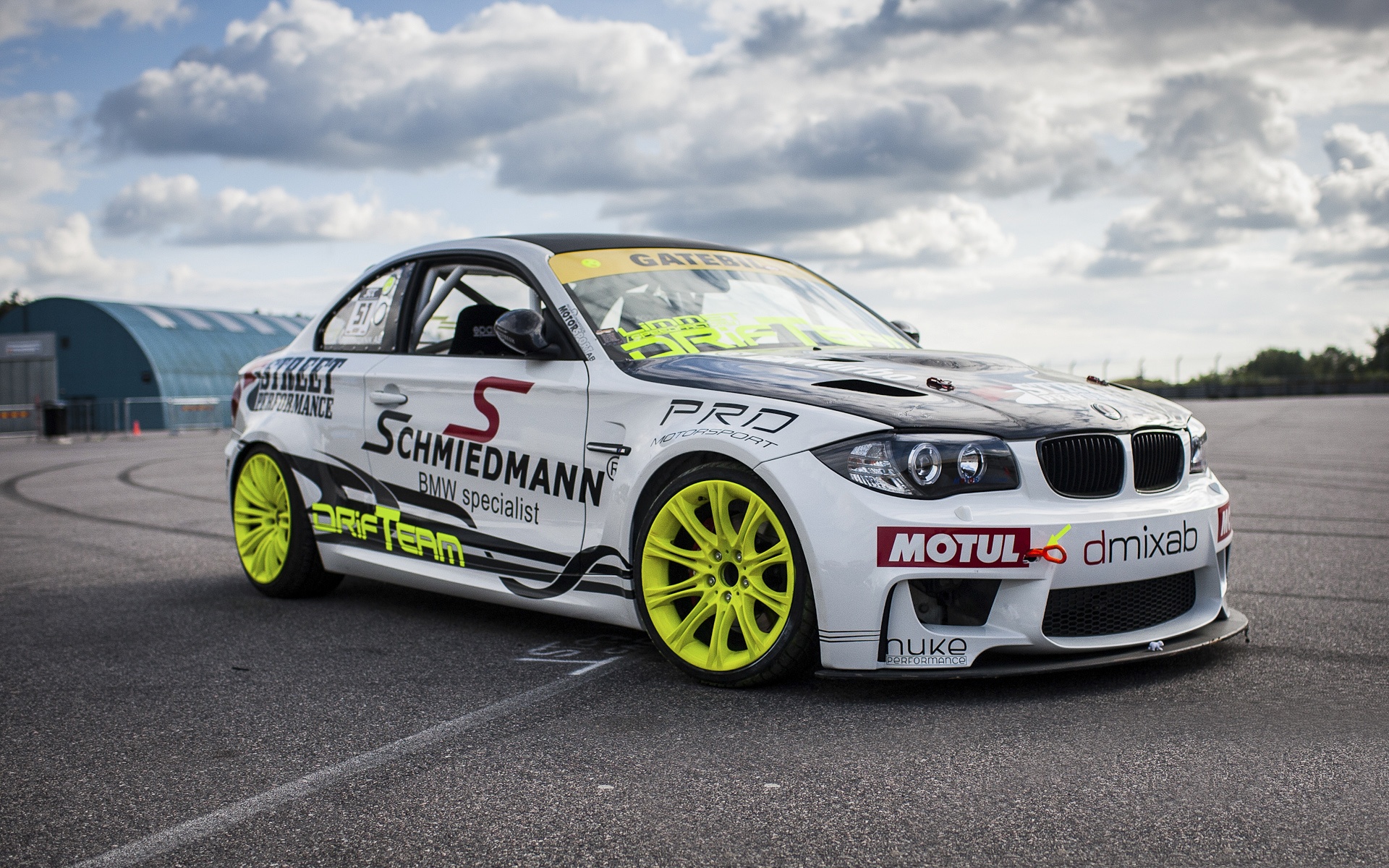 Bmw Series Drift Car Wallpaper HD