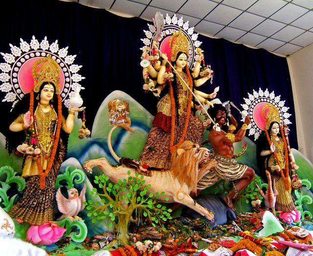 Puter Masala Durga Puja Wallpaper