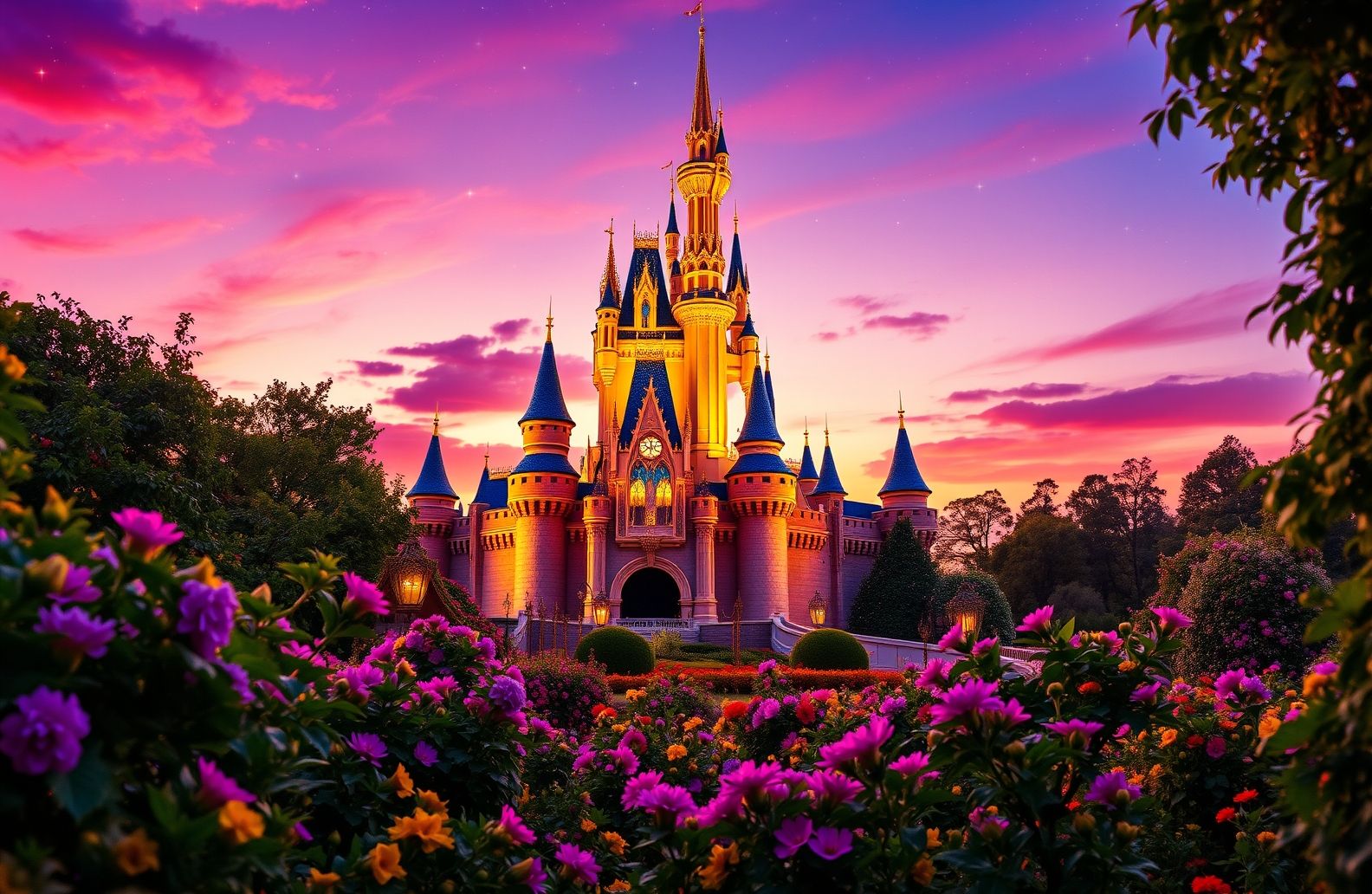 Disney Castle Wallpaper Hd