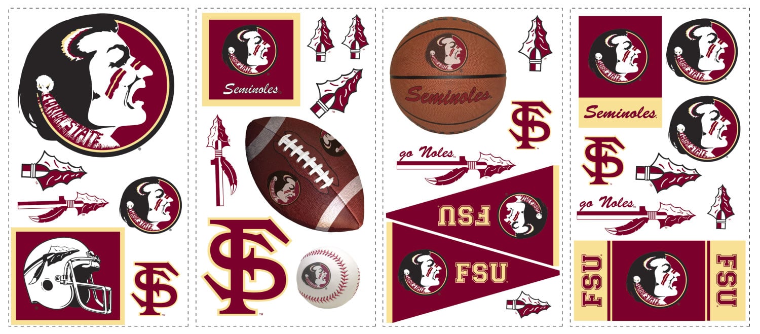 NCAA Florida State Seminoles FSU   29 College Wall Stickers Decals