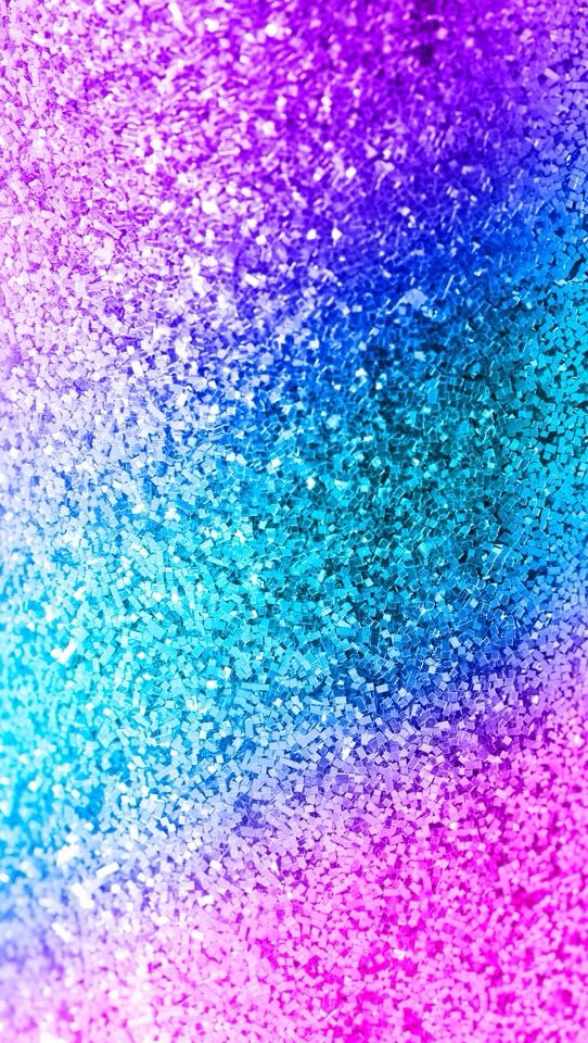 Blue And Purple Glitter iPhone Wallpaper Background