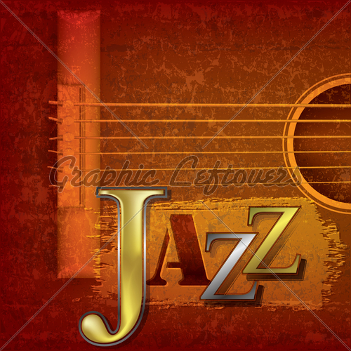Jazz Music Background Abstract Cracked