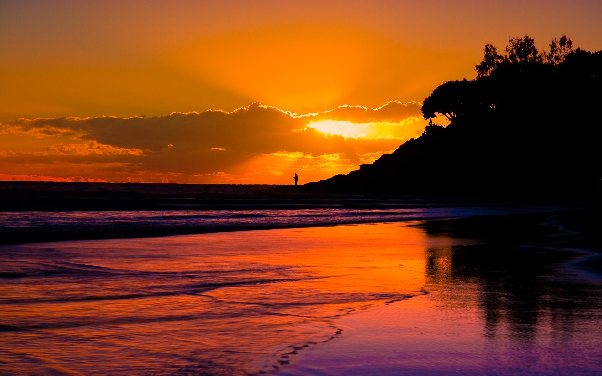 Beach Screensavers And Wallpaper Sunset Photos Of Refresh