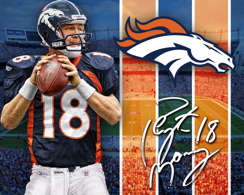 Peyton Manning Denver Broncos qb wallpaper