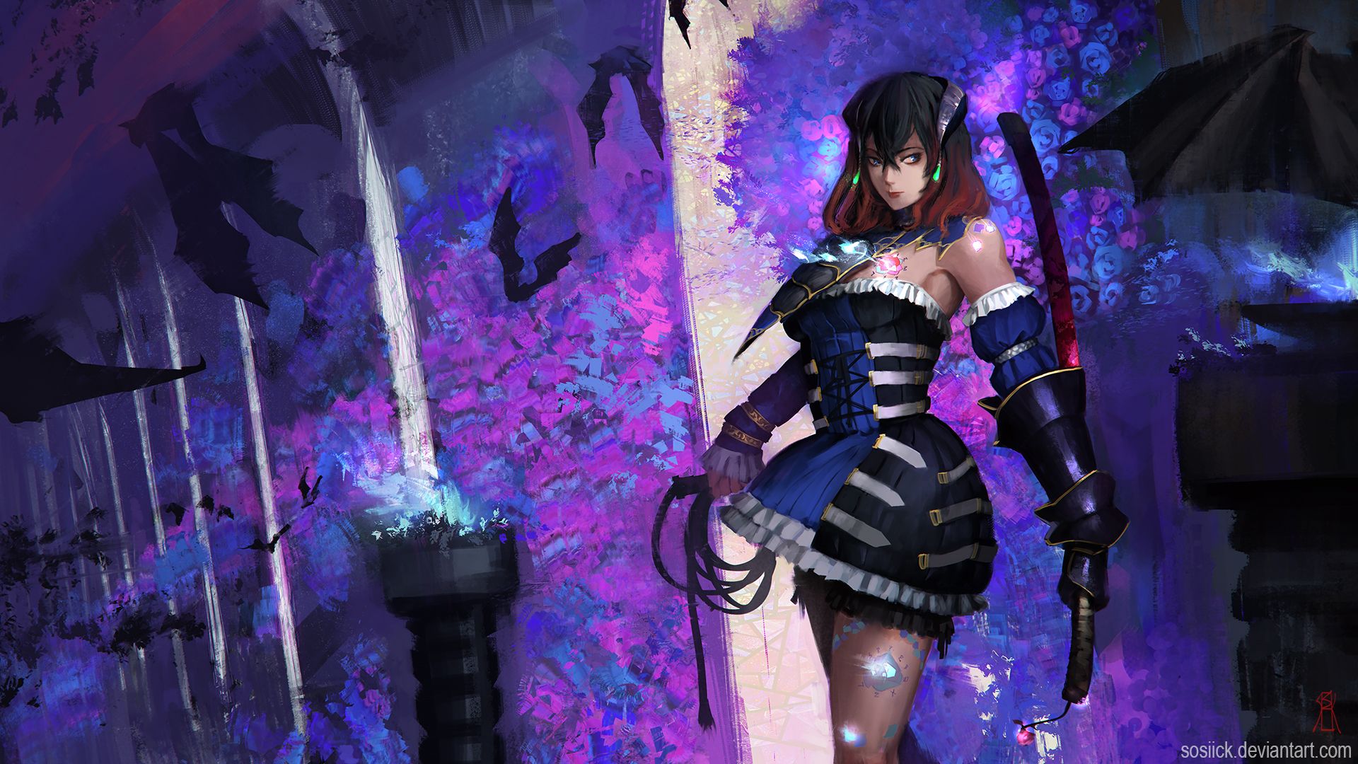 Bloodstained Ritual Of The Night HD Wallpaper 4k In