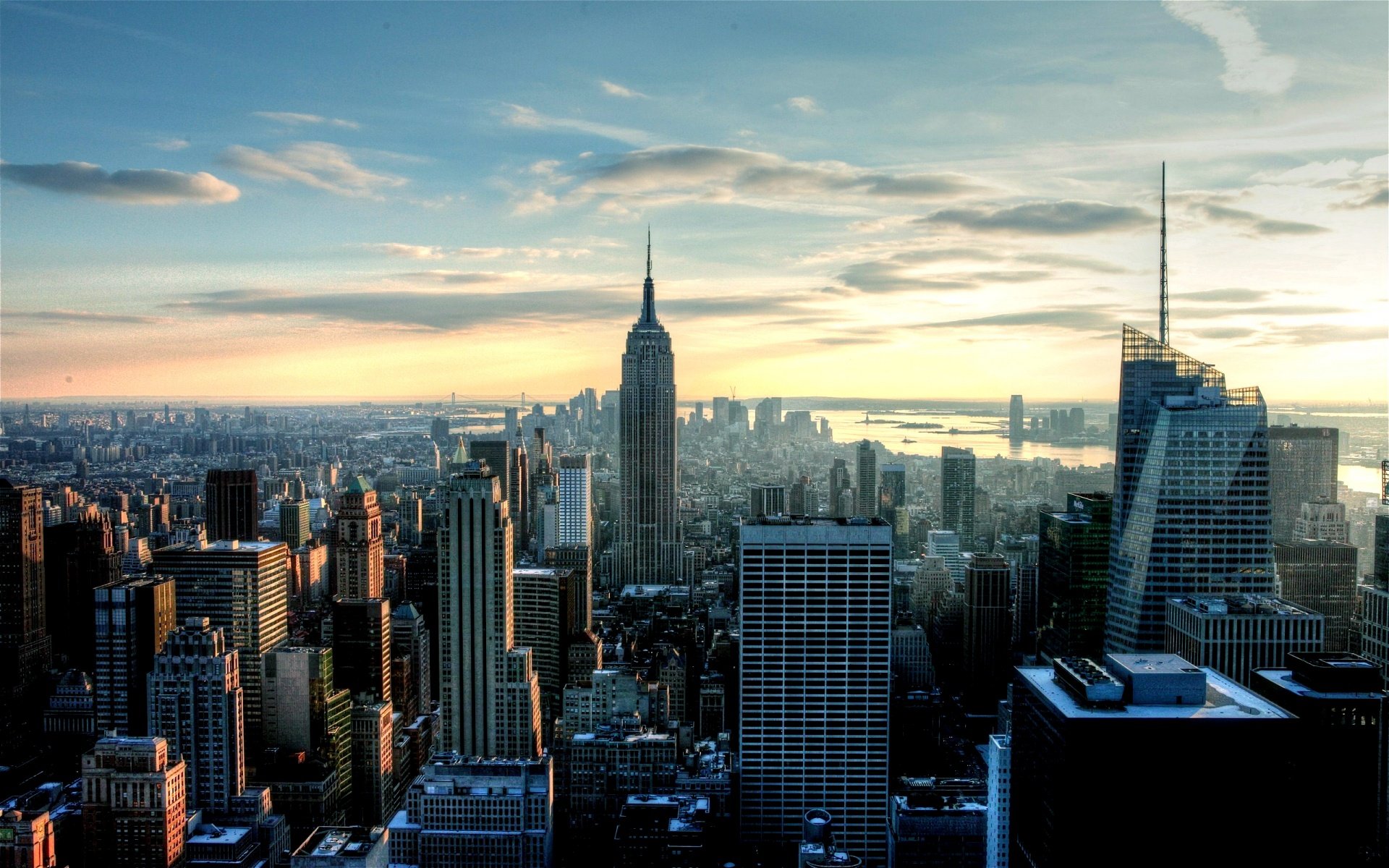 New York Skyline Wallpaper HD Background Screensavers