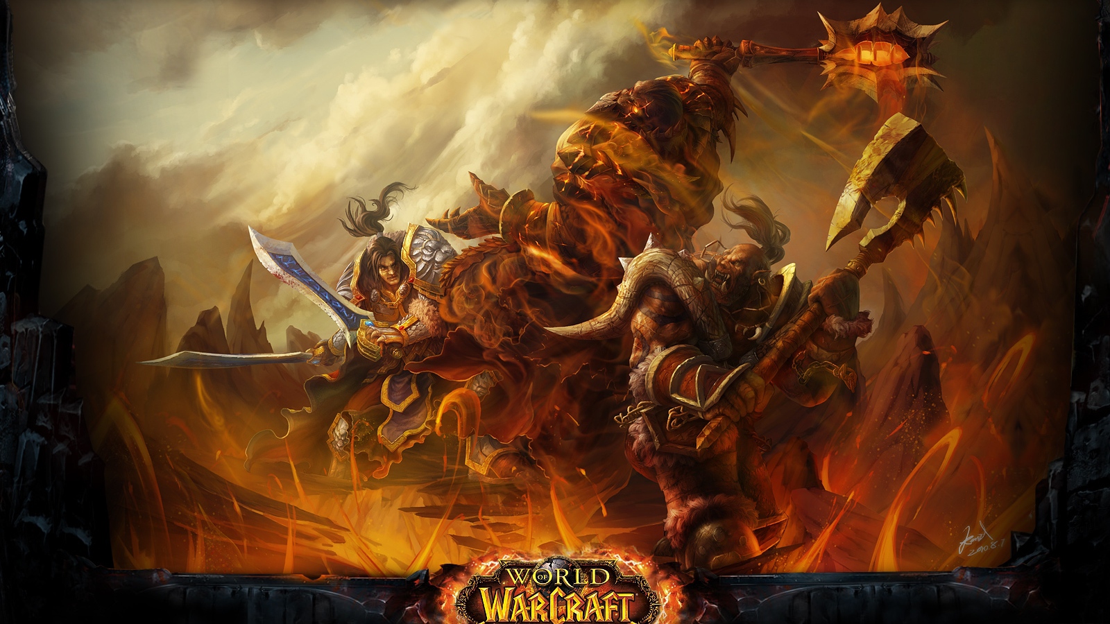 Wallpaper Wow Cataclysm World Of Warcraft Battle