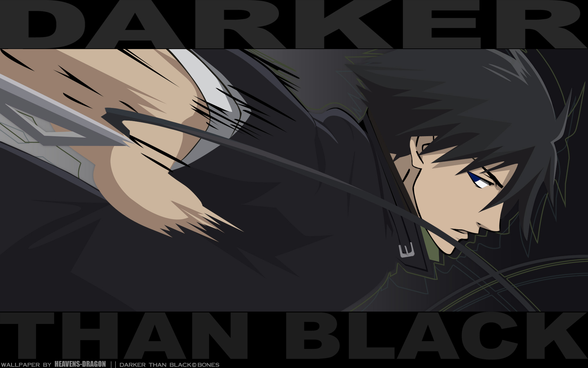 Darker Than Black Hei HD Wallpaper Of Anime Manga