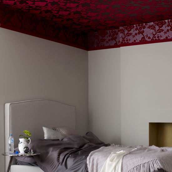 Wallpaper The Ceiling Bedroom Ideas Housetohome Co Uk