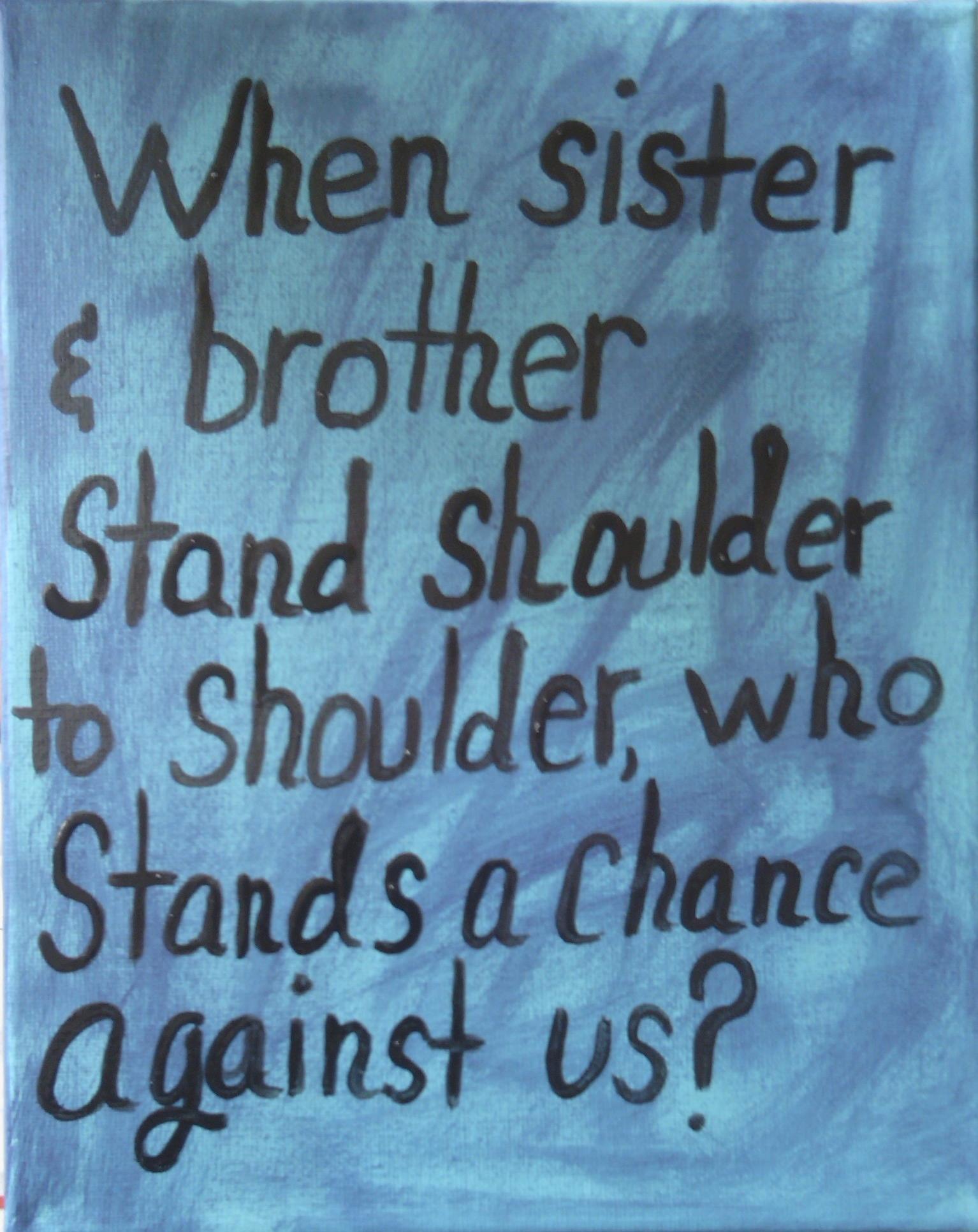 Brother And Sister Wallpaper With Quotes Group