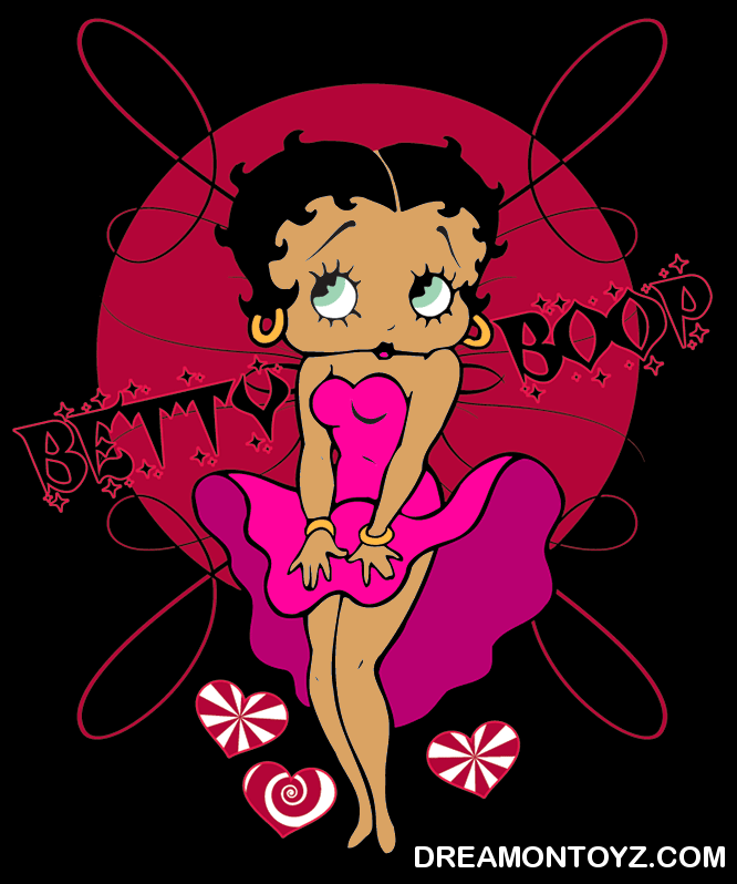 Black Betty Boop Wallpaper Latina Holding Down