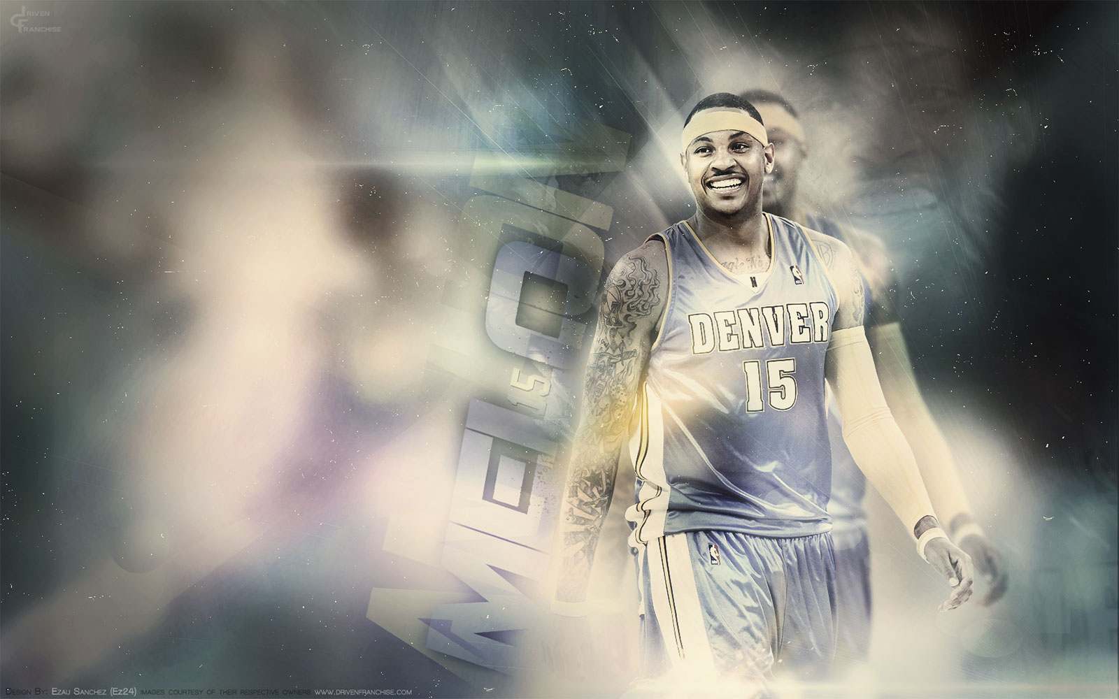 Melo Nuggets In Space Widescreen Wallpaper Basketball At