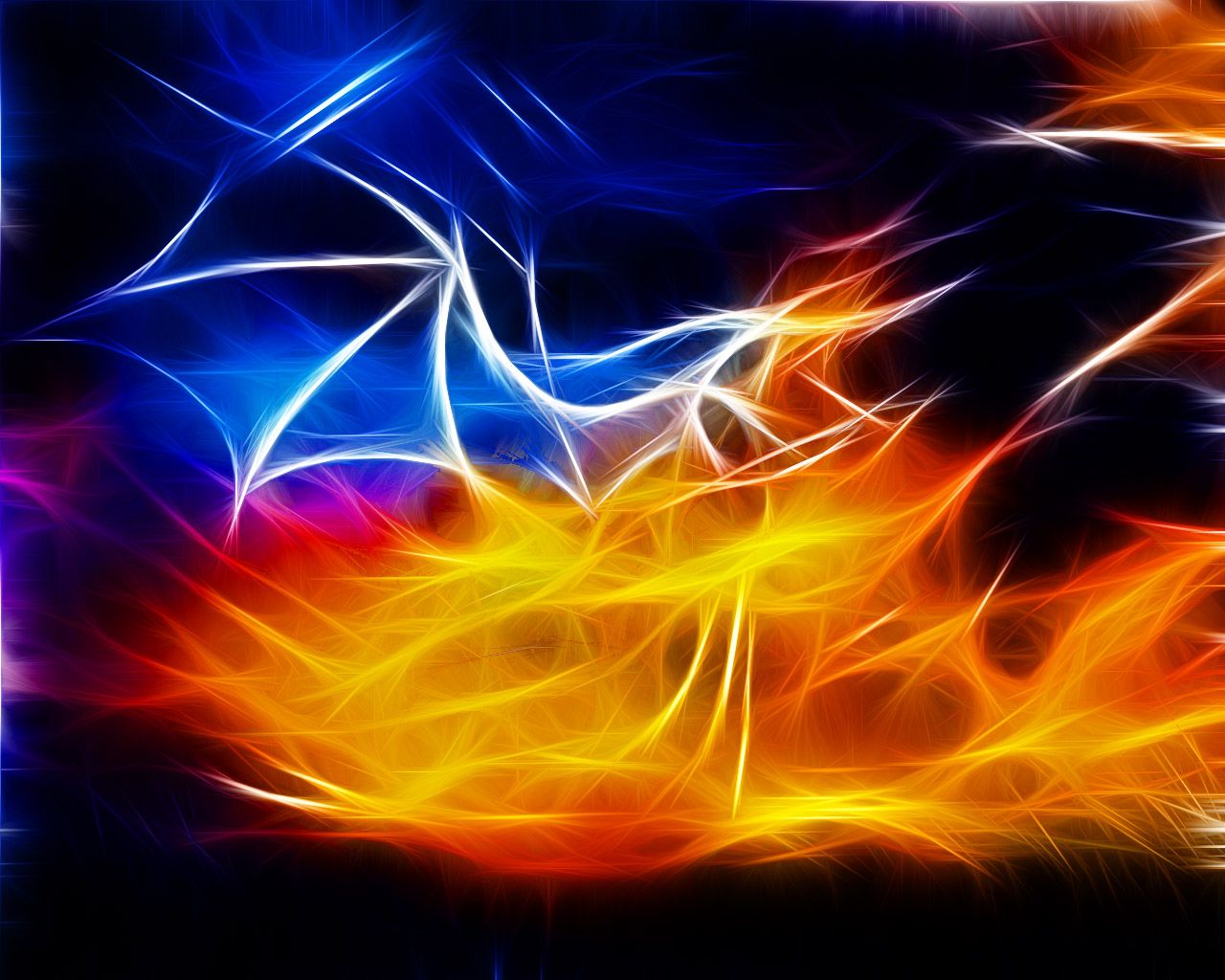 Fire And Water Wallpaper