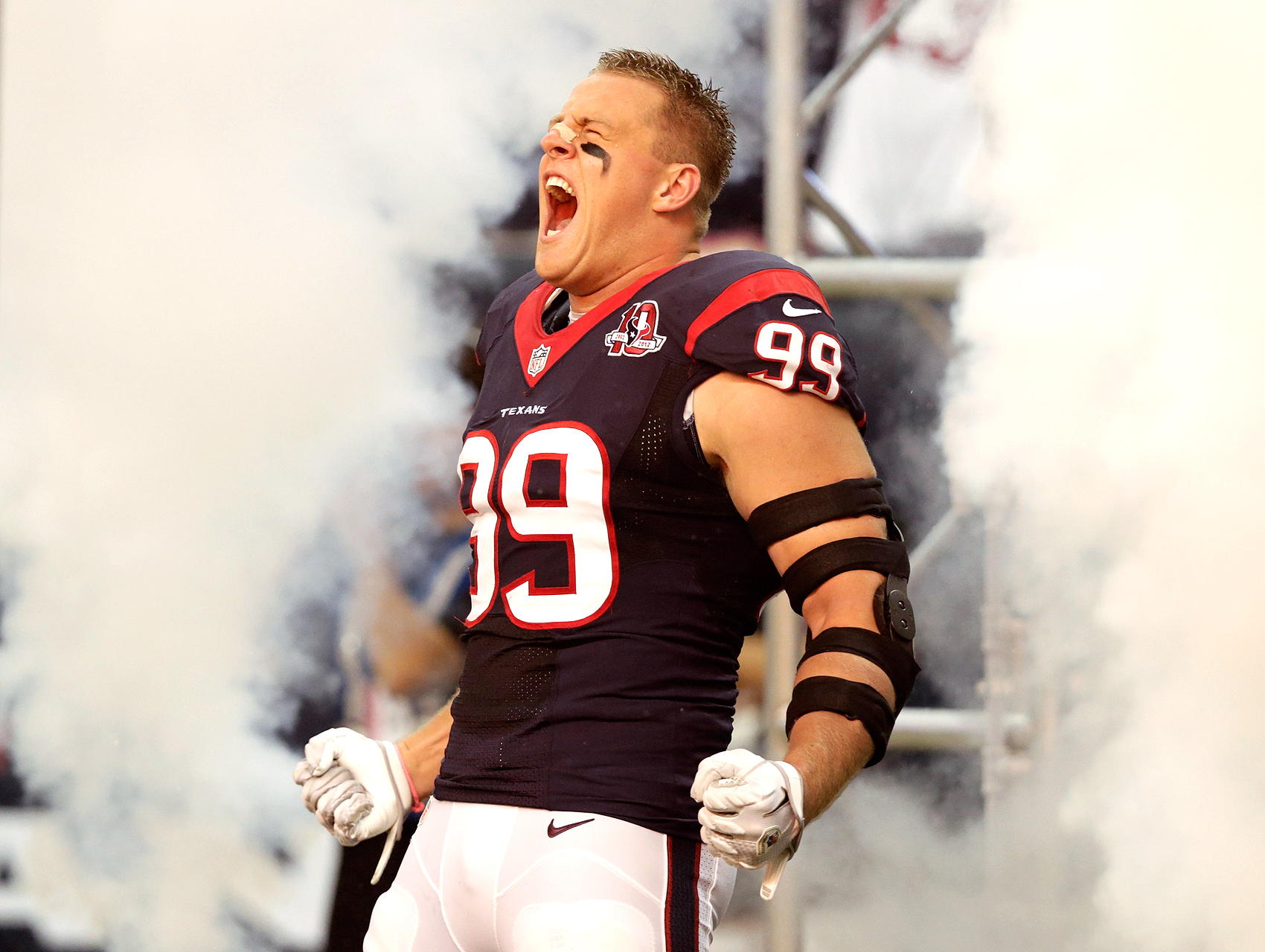 Defensive End J Watt Houston Texans John Clayton S All Pro Team