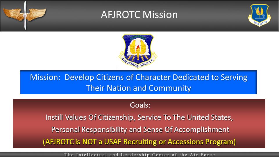 Air Force Jrotc Guyer High National Program Ppt Video Online