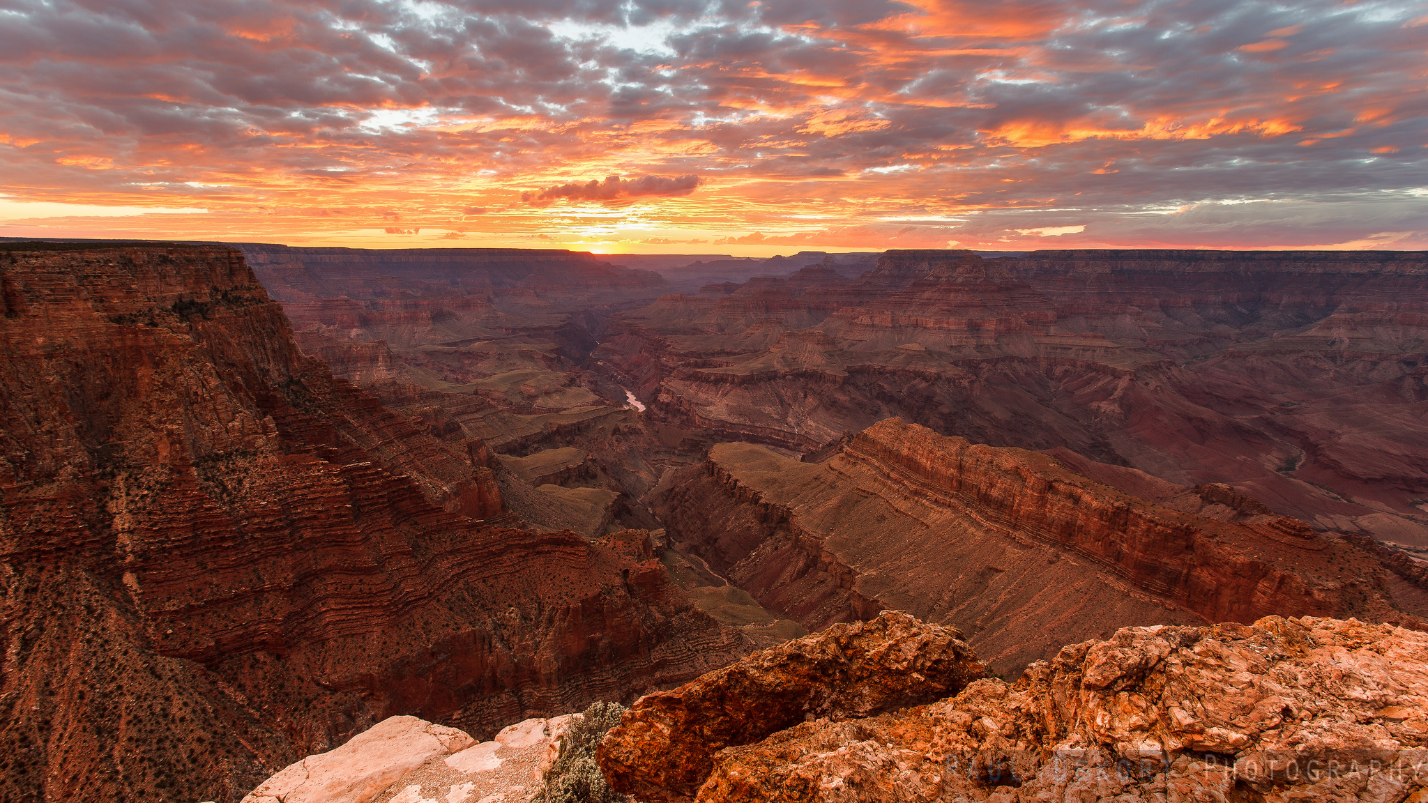 Usa Scenery Grand Canyon Horizon Nature Wallpaper Background