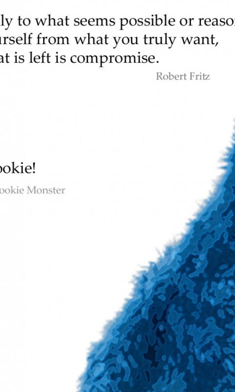 Cookie Monster Five Galaxy S2 Wallpaper