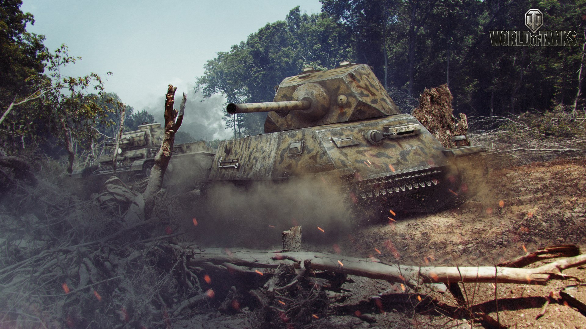 Wallpaper World Of Tanks T 3d Graphics Vdeo
