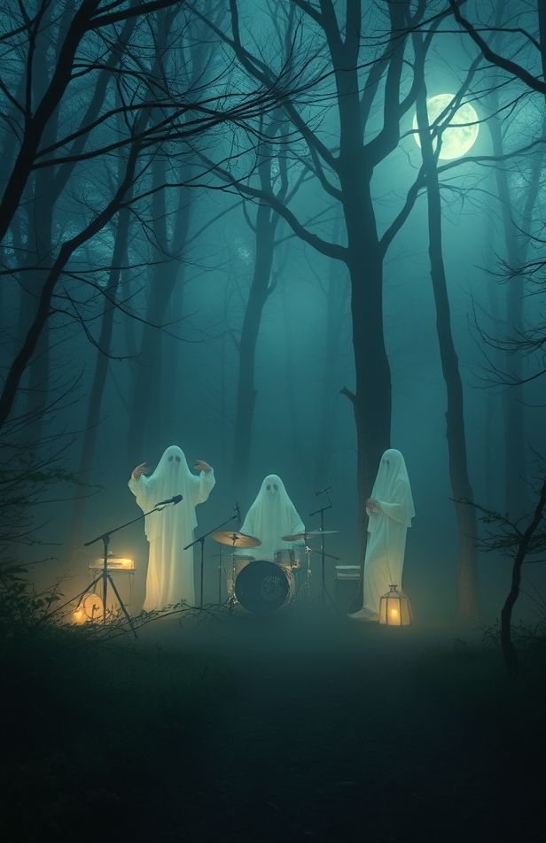 Ghost Band Wallpaper