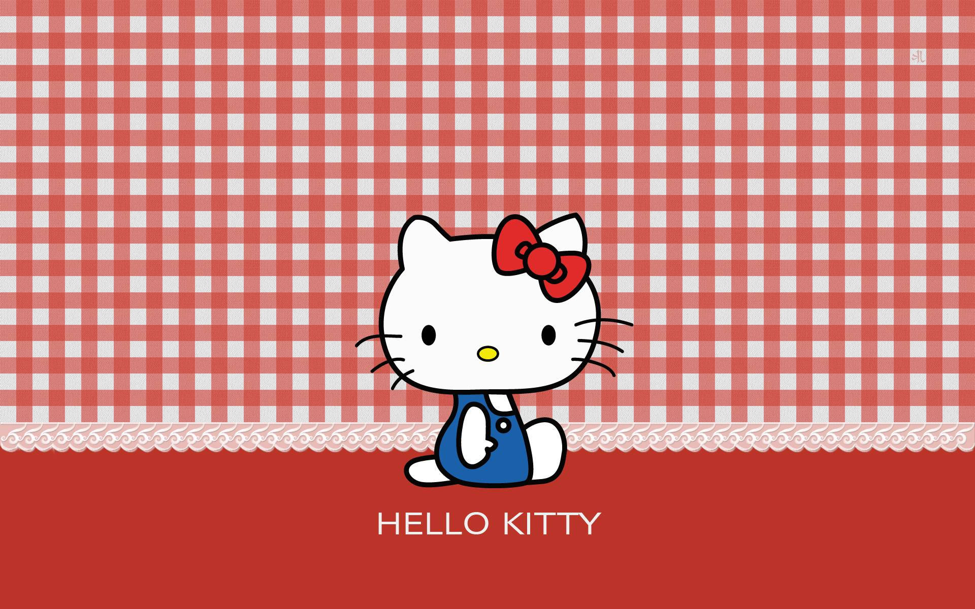 Red Kitty Ready To Go Anywhere Wallpaper