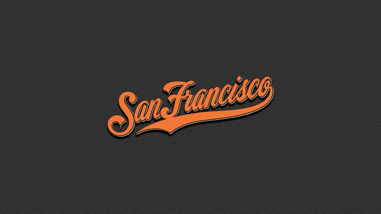 San Francisco Giants Logo Wallpapers 1600x900