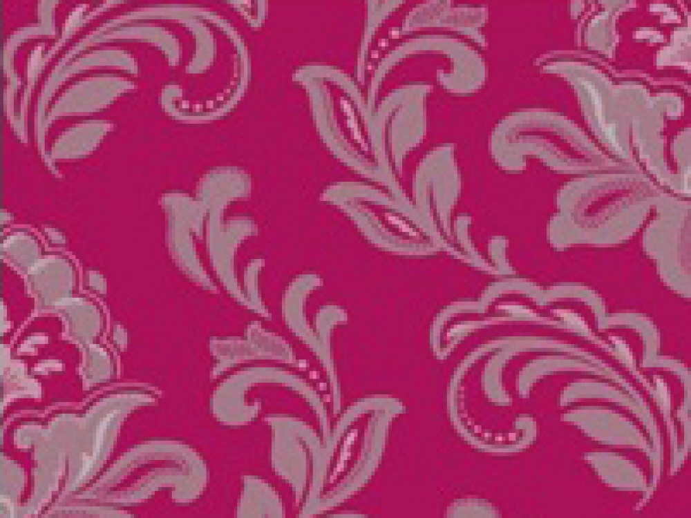Arthouse Bijoux Flock Damask Hot Pink Wallpaper Jpg