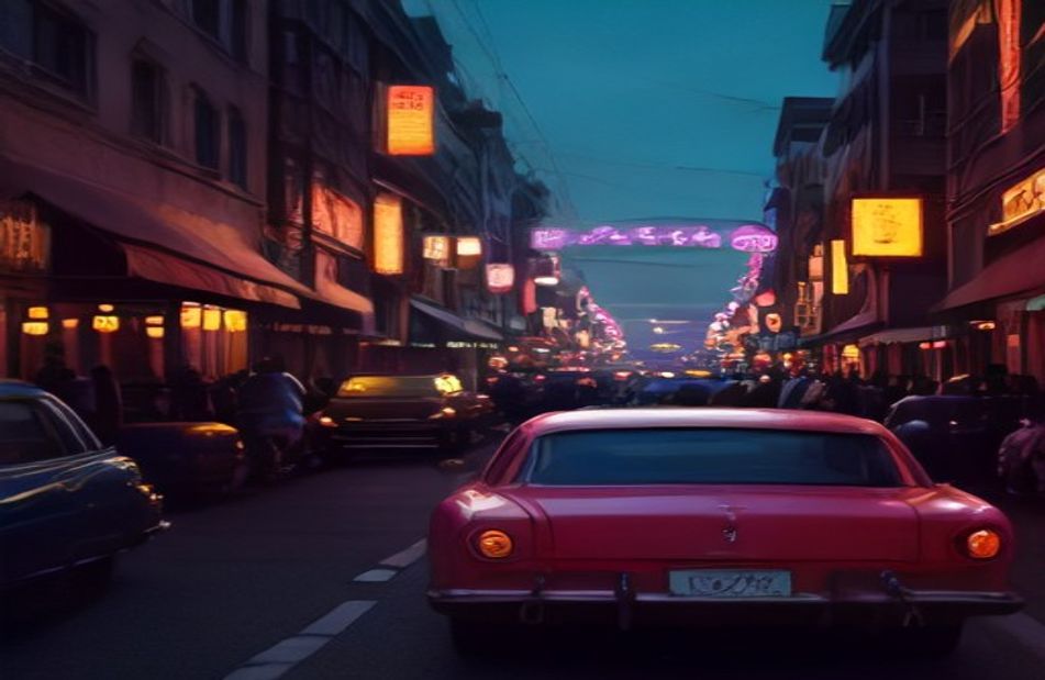 Retro Aesthetic City Wallpaper