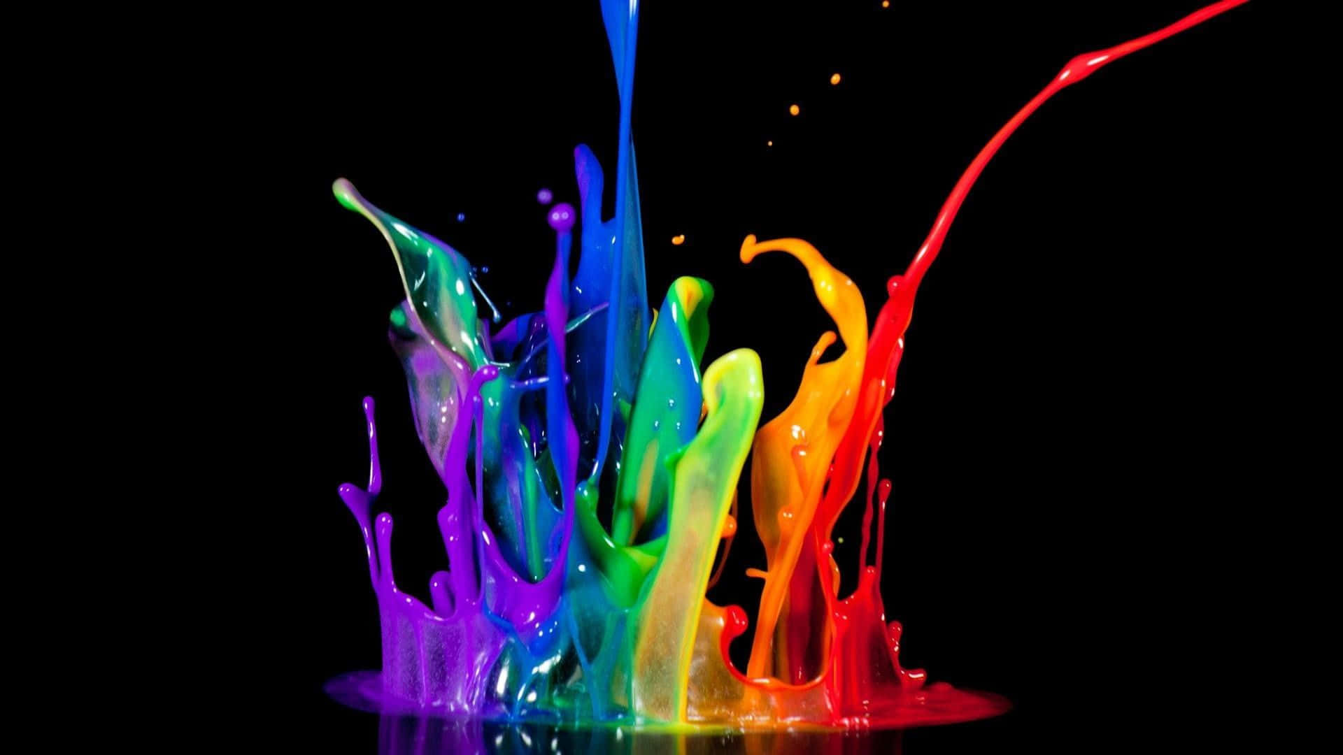 Neon Colors Wallpaper