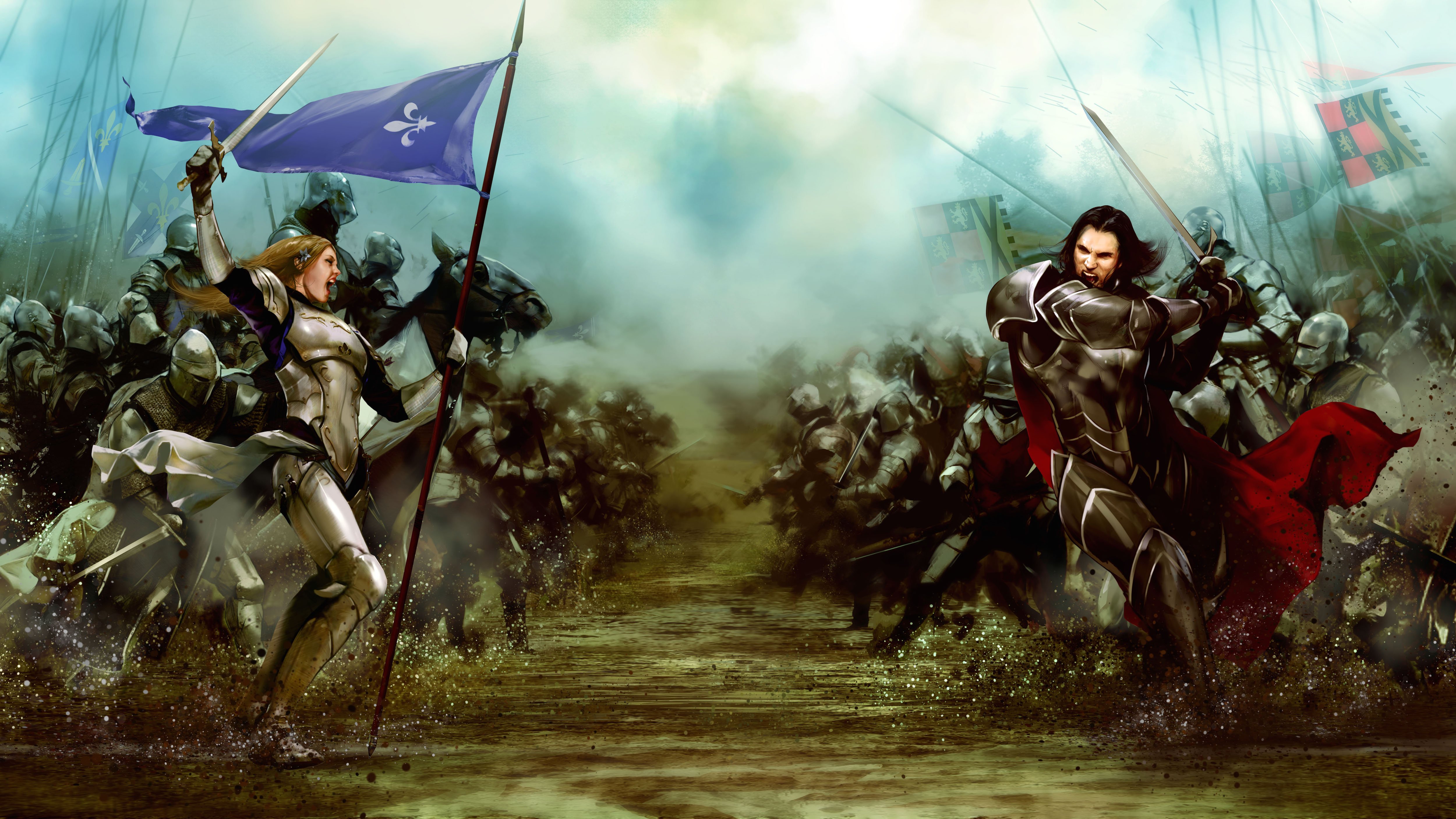 Bladestorm Tactical Fighting Fantasy Medieval Warrior Battle