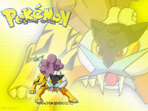 Raikou Pokemon Wallpaper