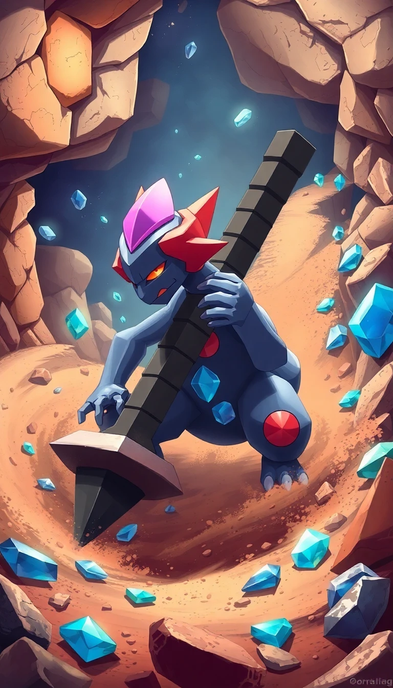 Excadrill Background
