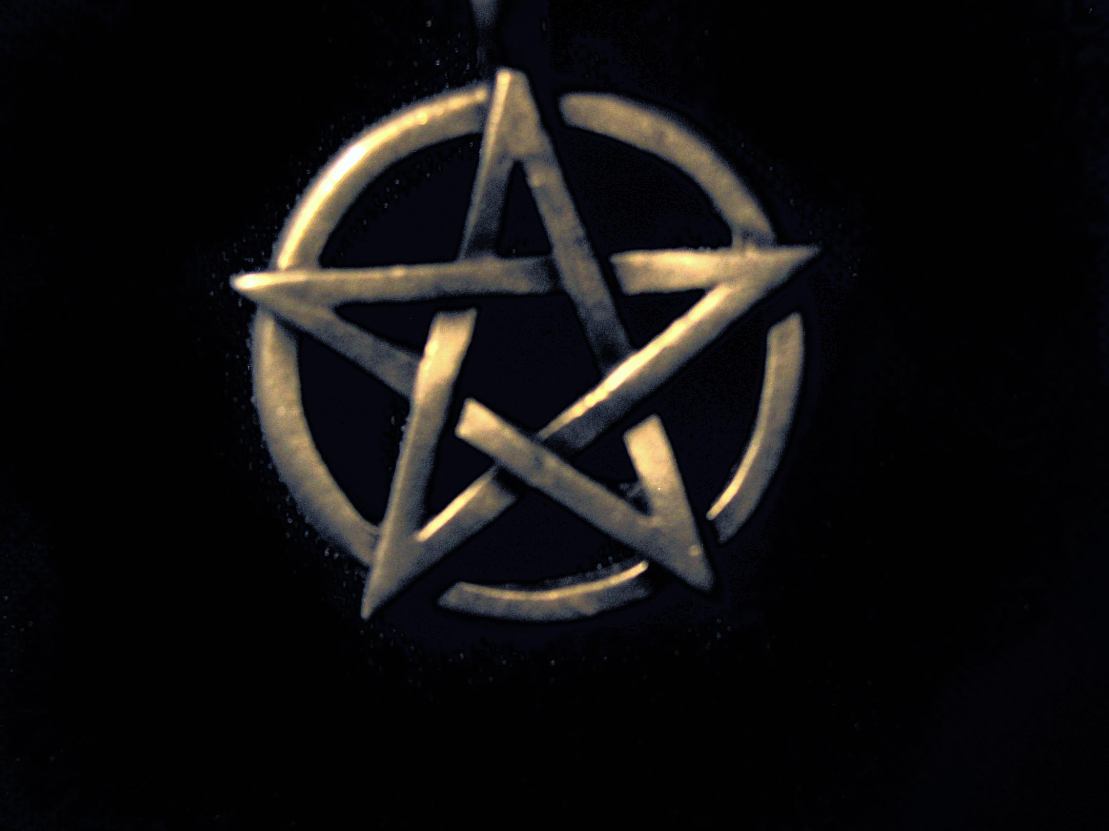 Pentagram Pendant By Bluecanarystock
