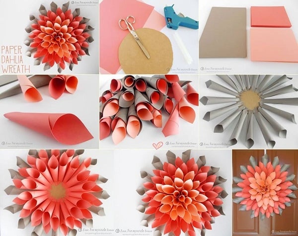 DIY Paper Craft Projects Home Decor Craft Ideas