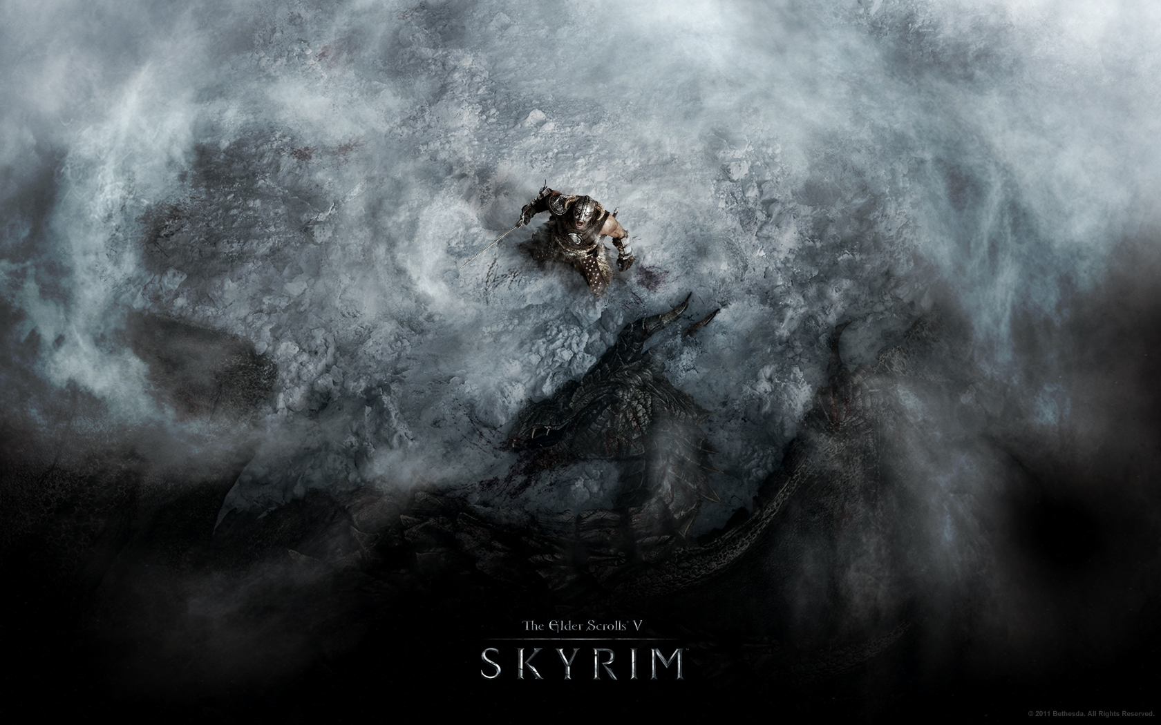 The Elder Scrolls V Skyrim Dragon Dead Scene Wallpaper Stylish