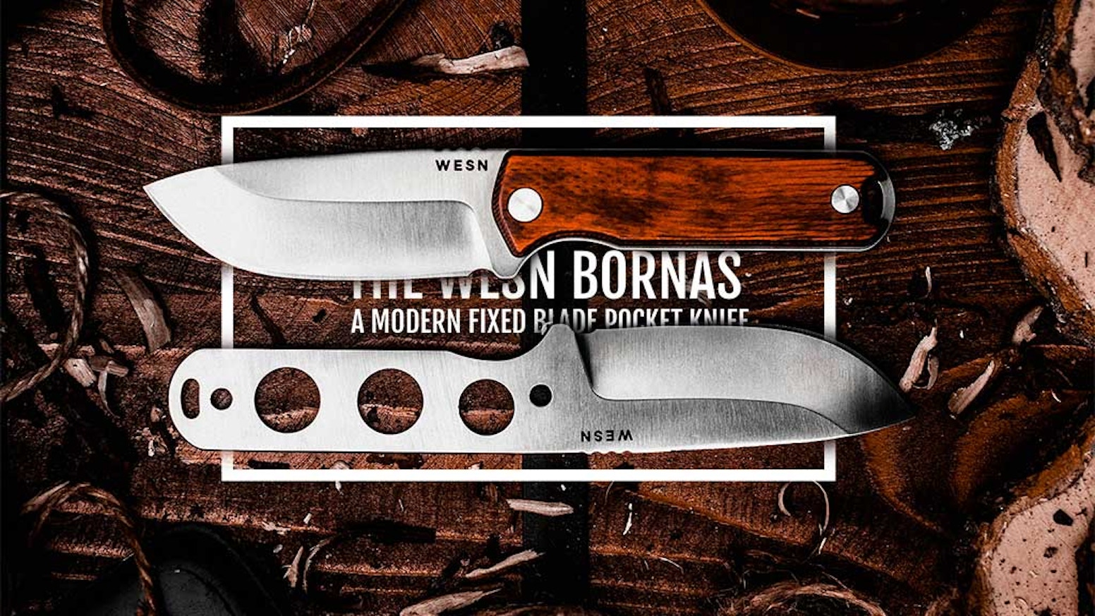 The Wesn Bornas A Modern Fixed Blade Pocket Knife By Billy