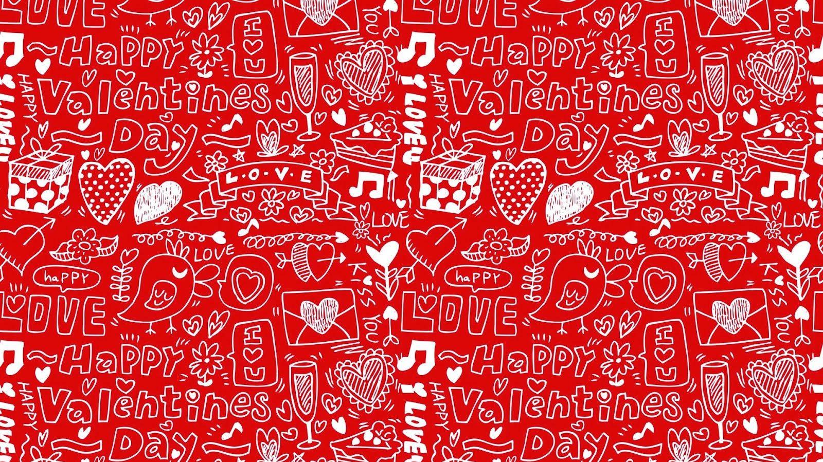 Download Collage Valentines Desktop Wallpaper