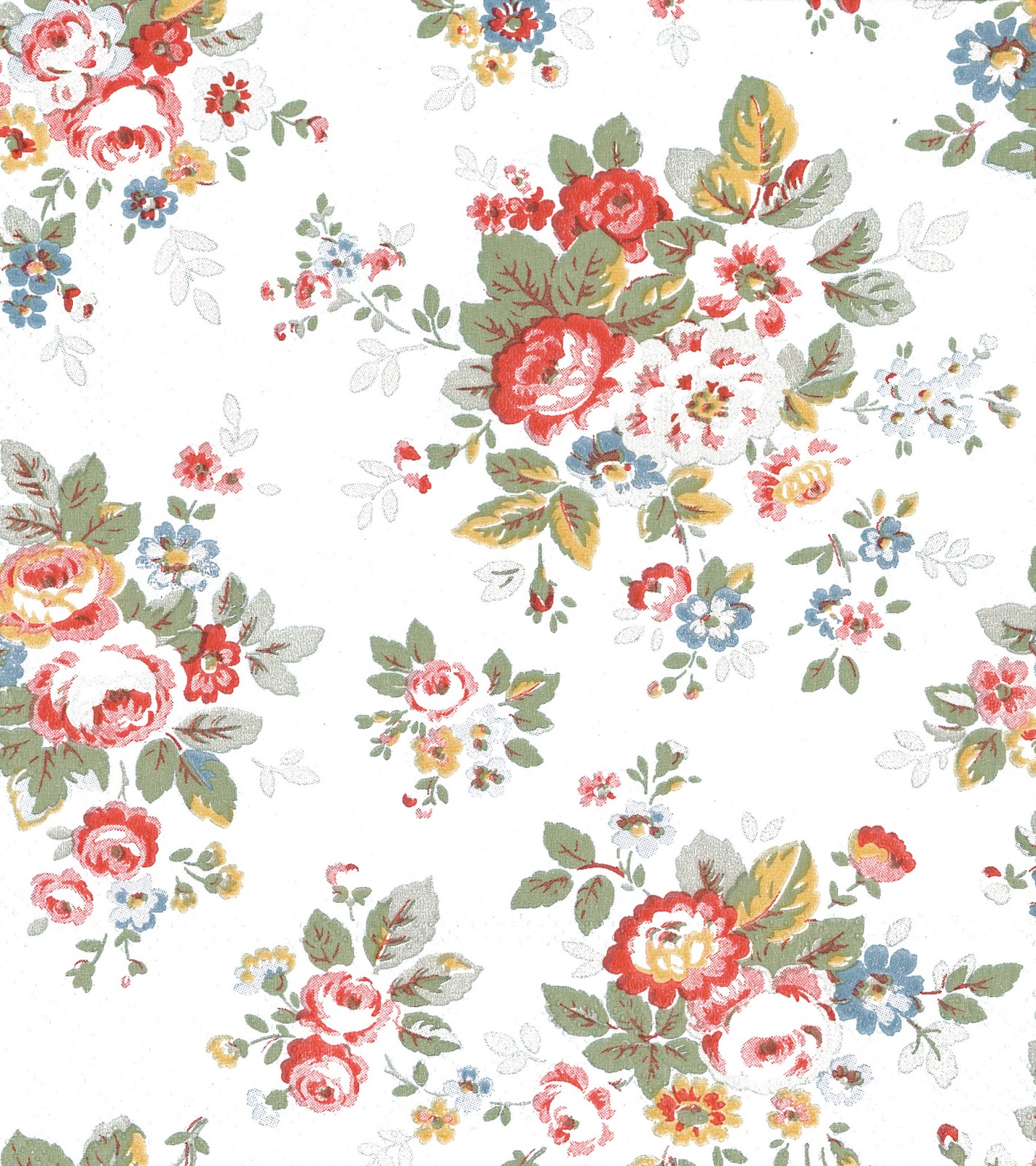 Cath Kidston Background It Has A Blue But