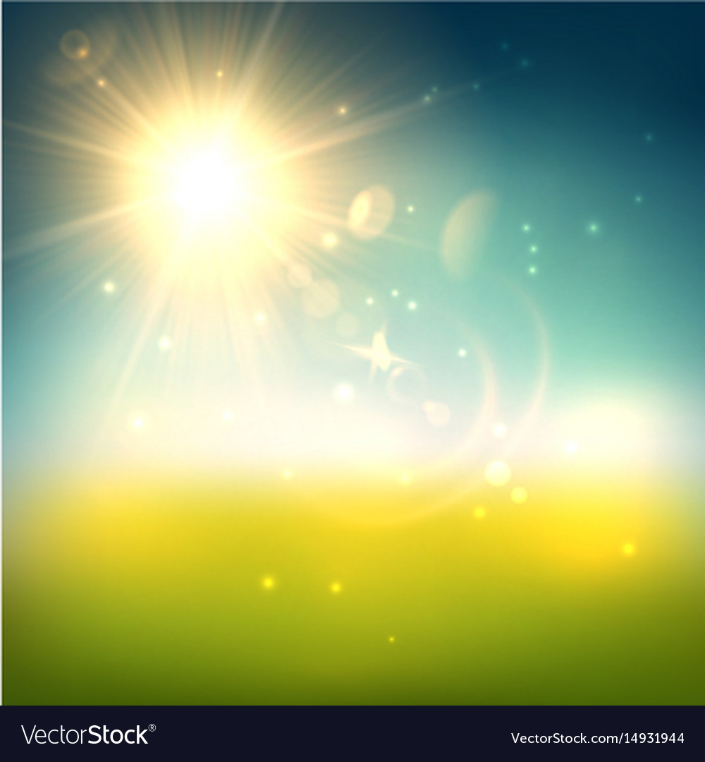 Bright Summer Background Royalty Vector Image